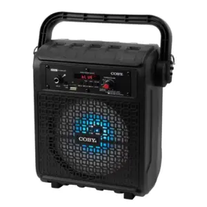 Caja de Sonido Coby CY3360-637 - USB/SD - Bluetooth - 10W RMS - 6.5'' - Negro