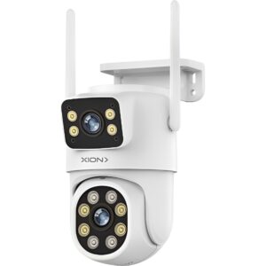 Cámara de Vigilancia IP Xion XI-CCTV662 Dual Cámara 3MP + 3MP Wi-Fi - Blanco