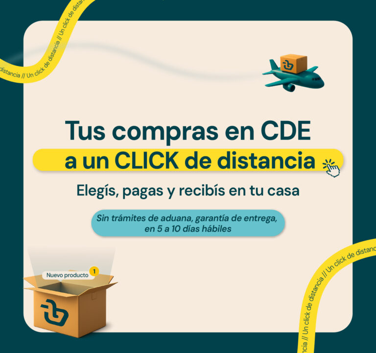 tus compras de CDE a un click de distancia